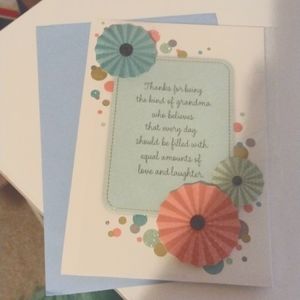 Hallmark Grandmother Birthday Card